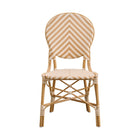 Alu Affaire Isabell Chevron Outdoor Dining Side Chair
