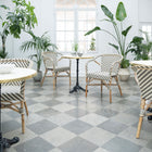 Alu Affaire Madeleine Chevron Dining Armchair