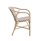 Alu Affaire Madeleine Chevron Outdoor Dining Armchair