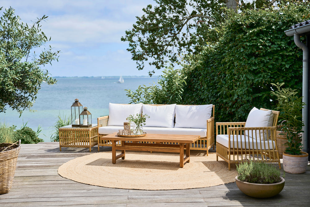Caroline Outdoor 3-Seater Sofa