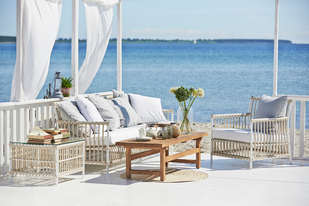 Caroline Outdoor 3-Seater Sofa