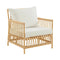 Caroline Outdoor Lounge Chair  option Natural