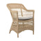 Charlot Dining Chair  option Sunbrella Sailcloth Seagull