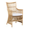Davinci Outdoor Armchair  option Natural/Tempotest White Canvas