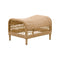 Dawn Outdoor Foot Stool  option Natural