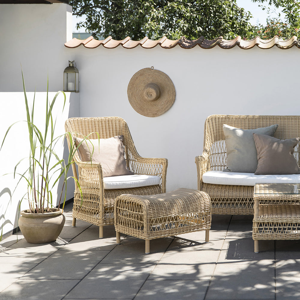 Dawn Outdoor Foot Stool