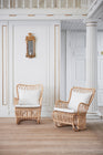 Kindt Larsen Tulip Rattan Chair