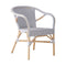 Madeleine Armchair  option Grey with White Dots