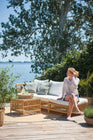 Maggie Outdoor Ottoman/Pouf