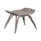 Monet Footstool  option Taupe Grey