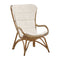 Monet Highback Chair with Cushion  option Antique / Sand