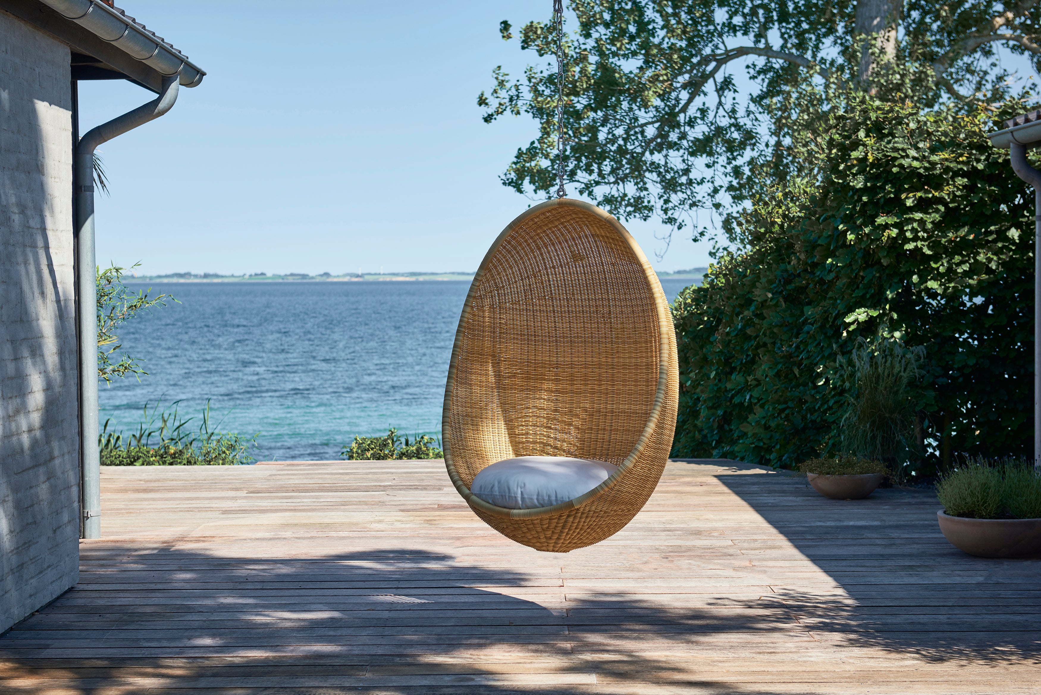 Sika Design Nanna Ditzel Outdoor Hanging Egg Chair - 2Modern