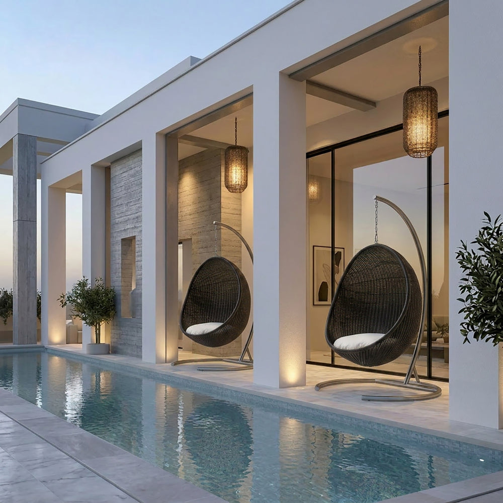 Nanna Ditzel Outdoor Hanging Egg Chair