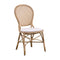 Rossini Outdoor Dining Side Chair  option Tempotest Canvas White