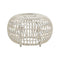 Franco Albini Outdoor Ottoman  option Dove White