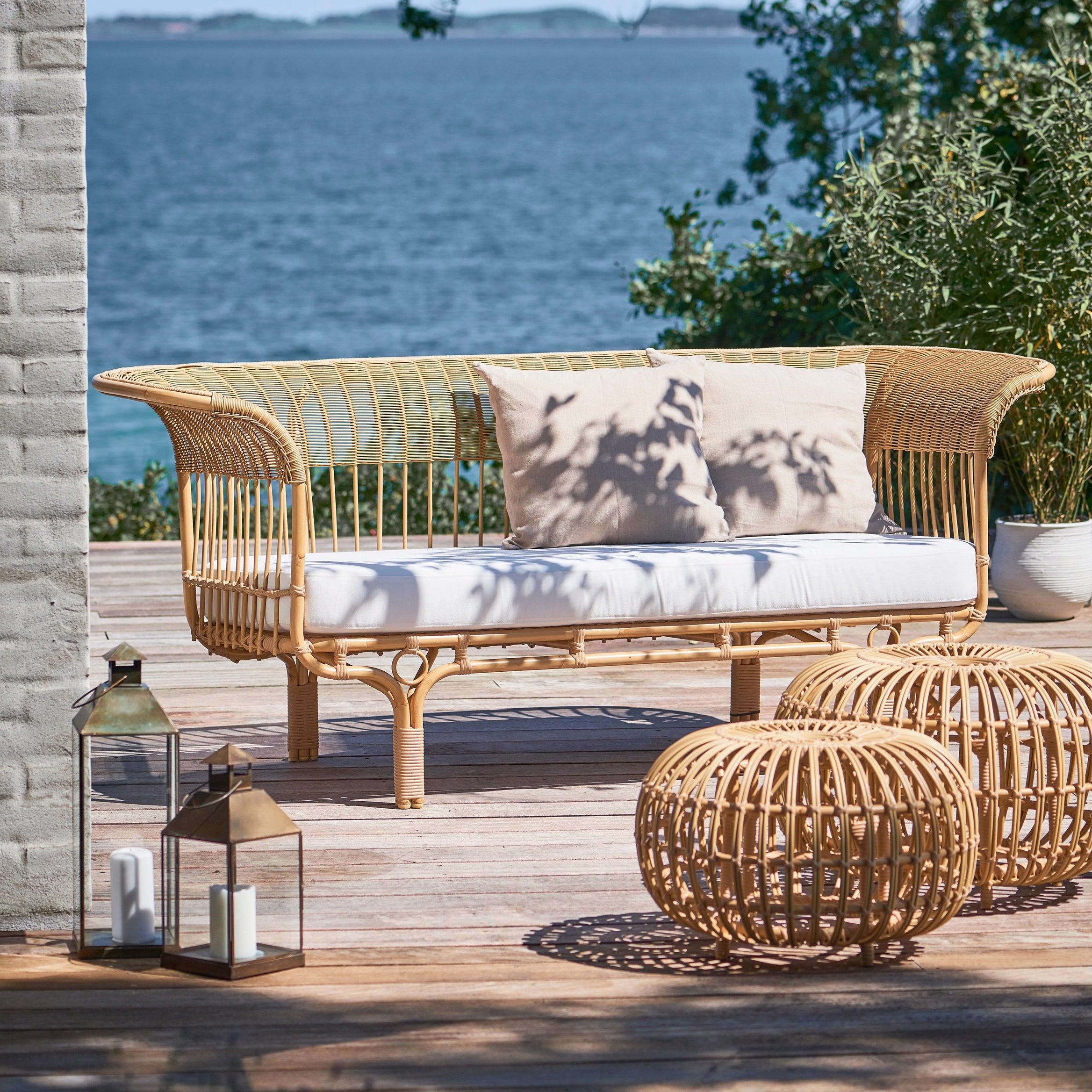 Sika Design Franco Albini Outdoor Ottoman - 2Modern