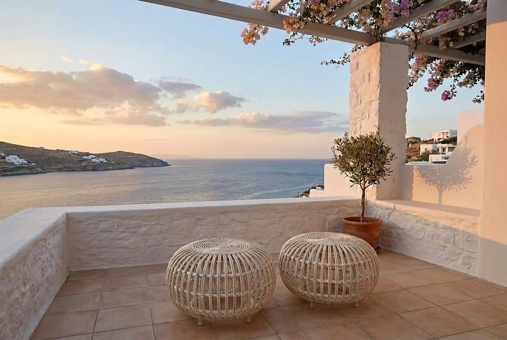 Franco Albini Outdoor Ottoman