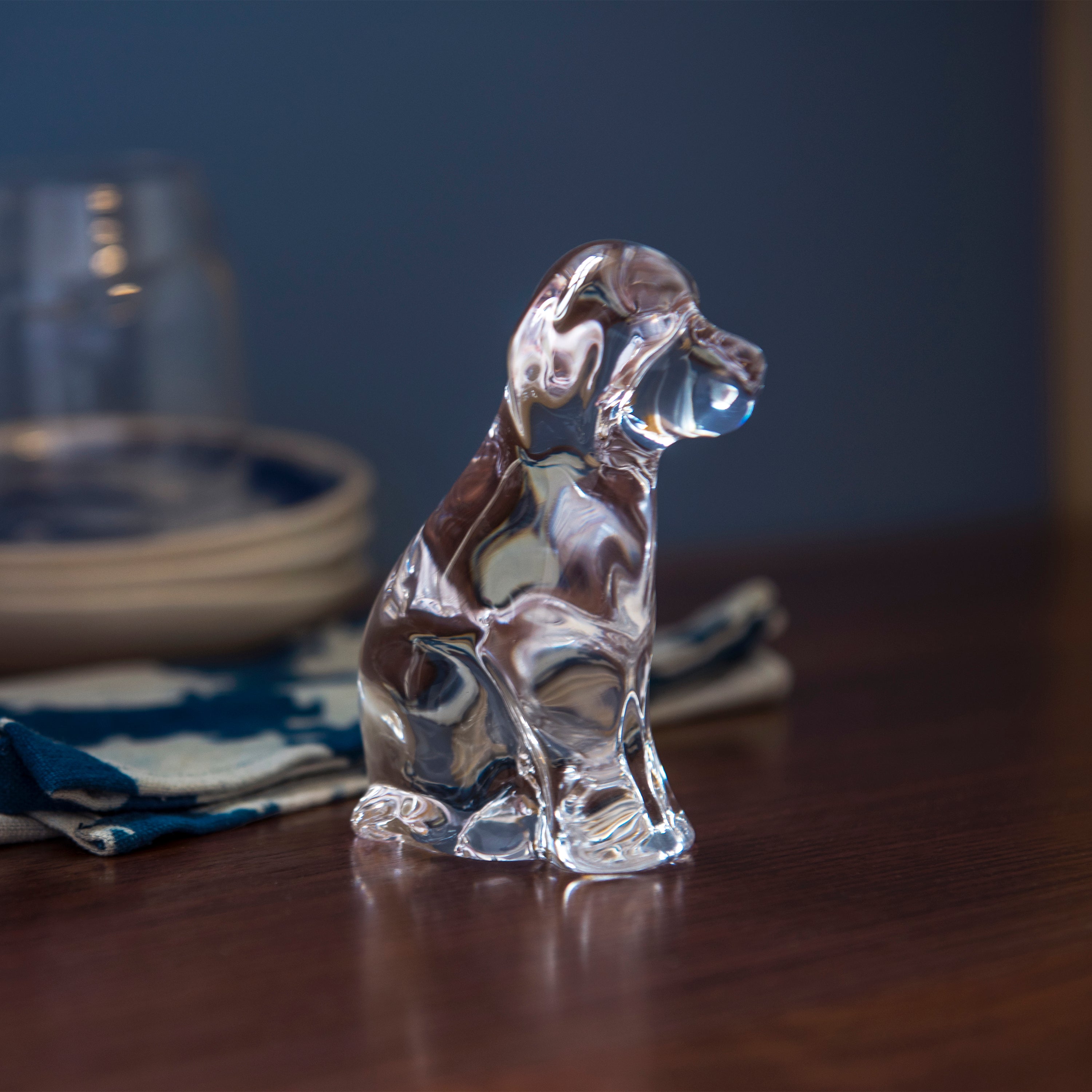 Simon Pearce Glass Dog - Thumbnail 4