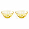 Acqua Rialto Glass Bowl (Set of 2)  option Limoncello