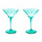 Acqua Rialto Martini Glass (Set of 2)  option Menthe