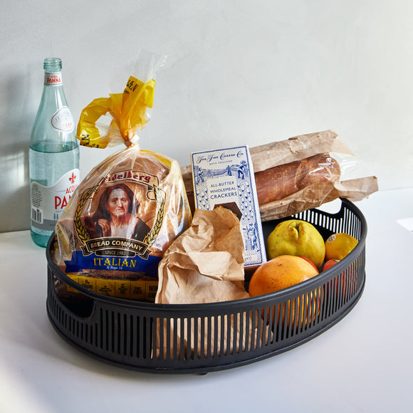 ジョンデリアン　Swans スワン　OBLONG TRAY トレイ Hosna Serving Tray - Turn Black ジョンデリアン Swans スワン OBLONG