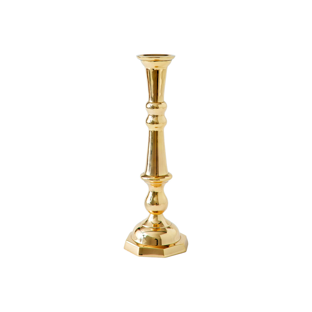 Georgian Brass Candlesticks