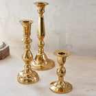 Georgian Brass Candlesticks