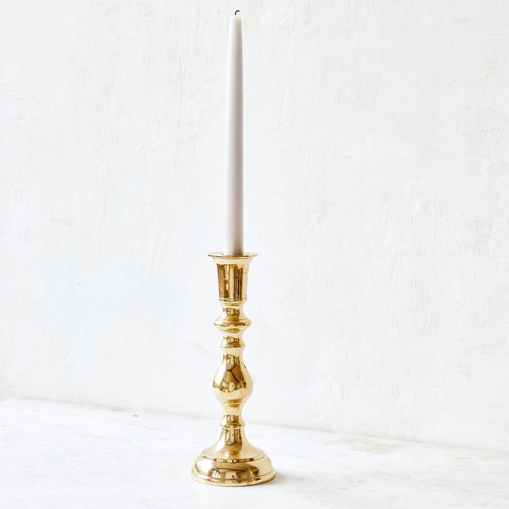 Georgian Brass Candlesticks