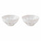 Rialto Glass Bowl (Set of 2)  option Chalk