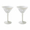Rialto Martini Glass (Set of 2)  option Chalk