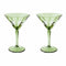 Rialto Martini Glass (Set of 2)  option Honeydew