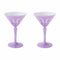 Rialto Martini Glass (Set of 2)  option Lupine