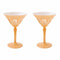 Rialto Martini Glass (Set of 2)  option Nectar