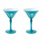 Rialto Martini Glass (Set of 2)  option Teala