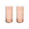 Scribe Kyoto Highball Glass (Set of 2)  option Currant