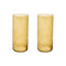 Scribe Kyoto Highball Glass (Set of 2)  option Morel