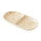 Splatterware Divided Tray (Set of 4)  option Latte