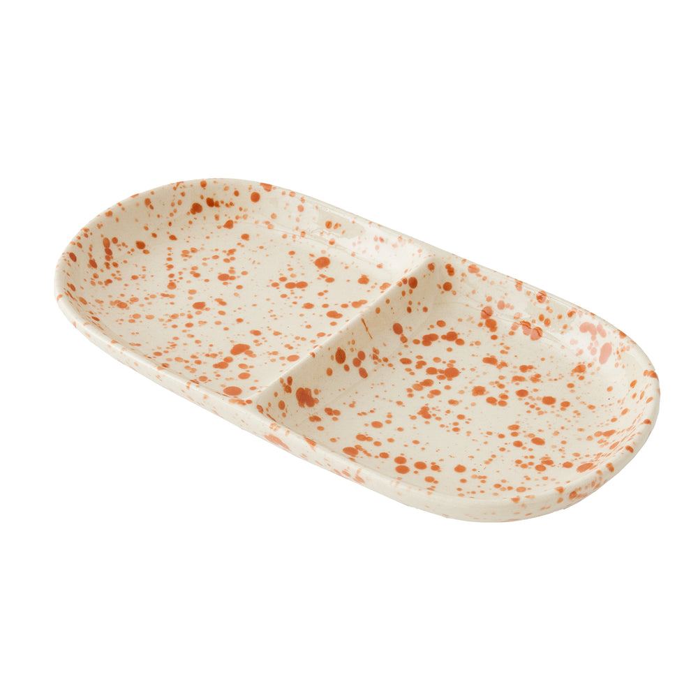 Splatterware Divided Tray (Set of 4)