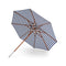 Atlantis Round Umbrella  option Dark Blue Stripes
