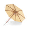 Atlantis Round Umbrella  option Golden Yellow Stripes