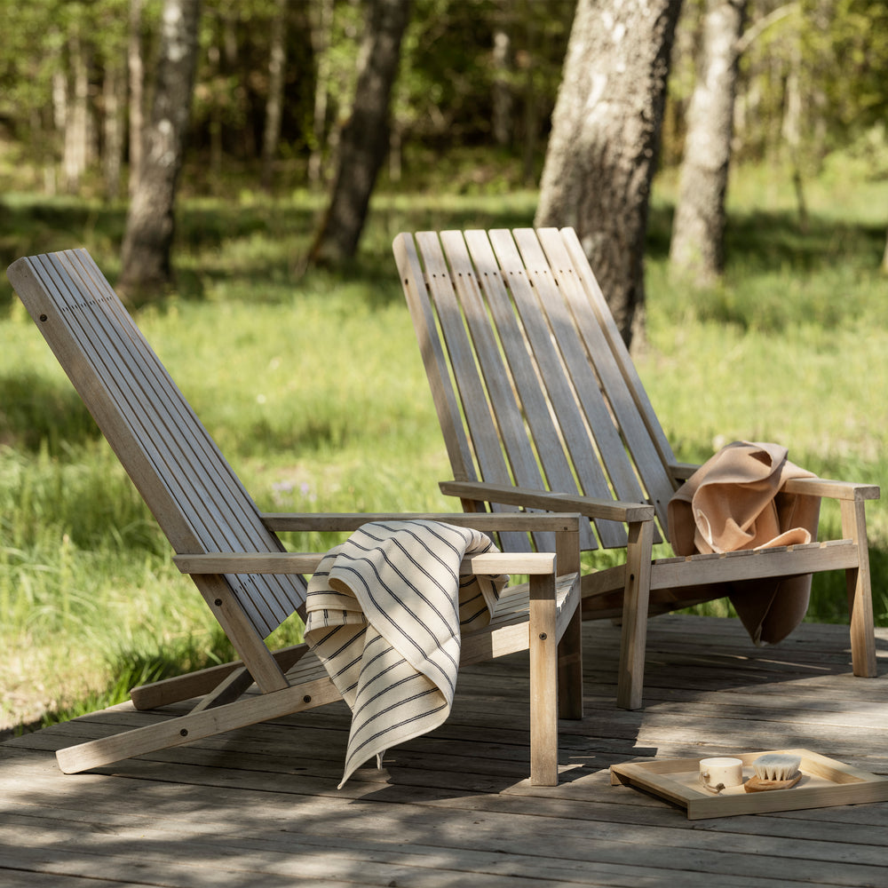 Between Lines Outdoor Deck Chair
