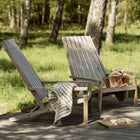 Between Lines Outdoor Deck Chair