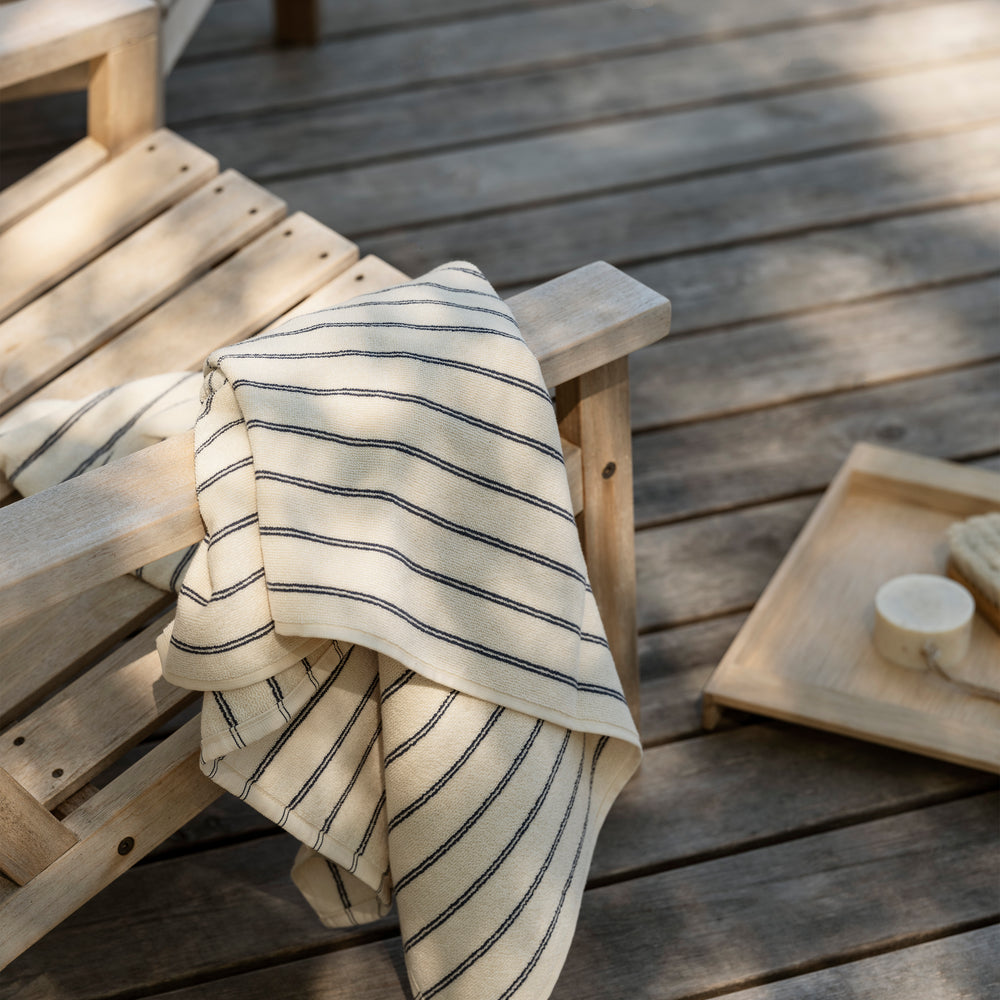 Between Lines Outdoor Deck Chair