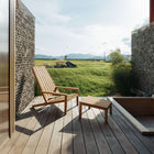 Between Lines Outdoor Deck Chair
