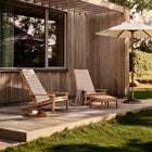 Between Lines Outdoor Deck Chair