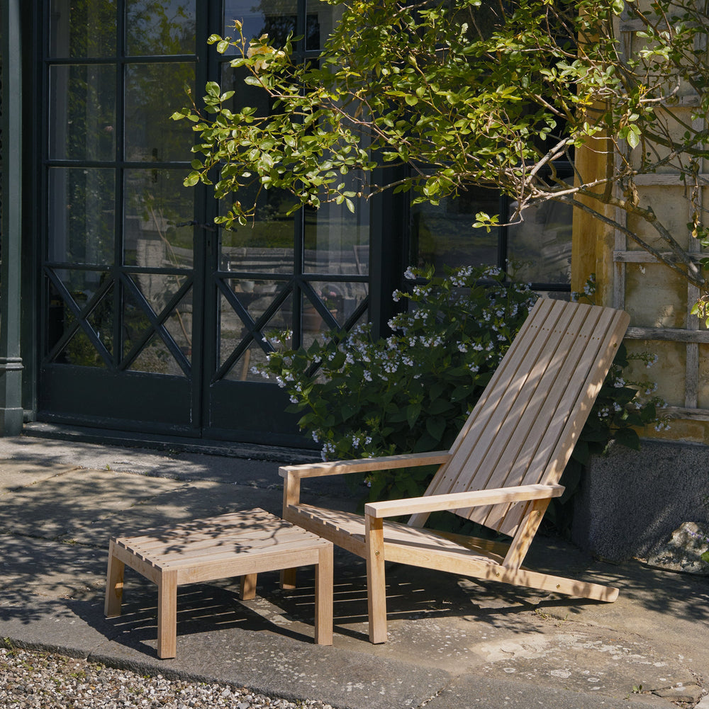Between Lines Outdoor Deck Chair