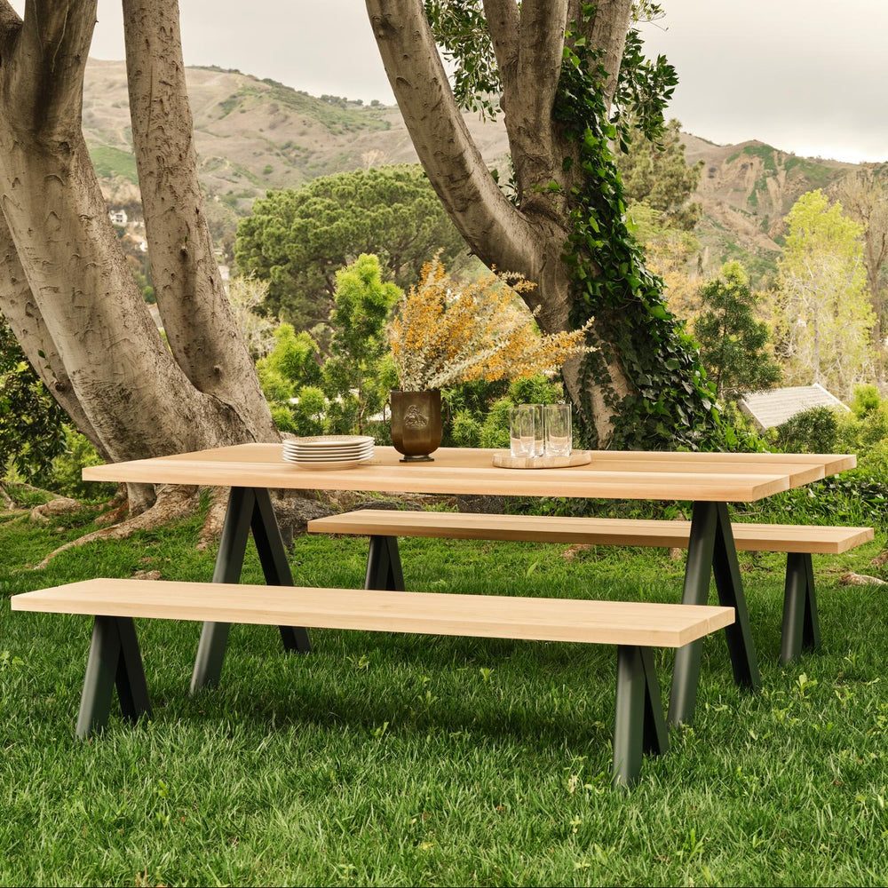 Overlap Outdoor Bench