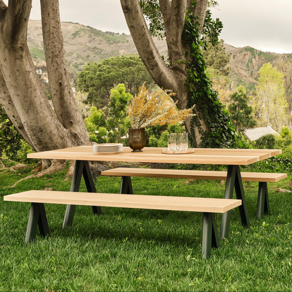 Overlap Outdoor Bench