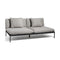 Bonan Lounge Sofa  option Light Grey Sunbrella Sling