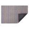 Skinny Stripe Indoor/Outdoor Shag Mat  option Periwinkle